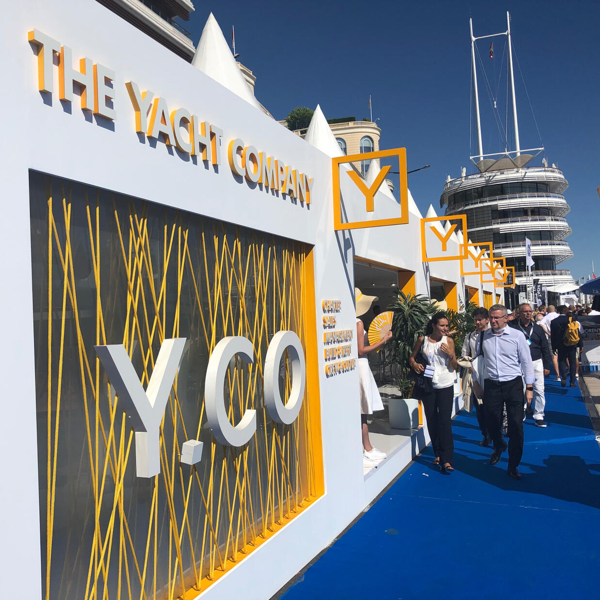 Monaco Yacht Show with Y.CO